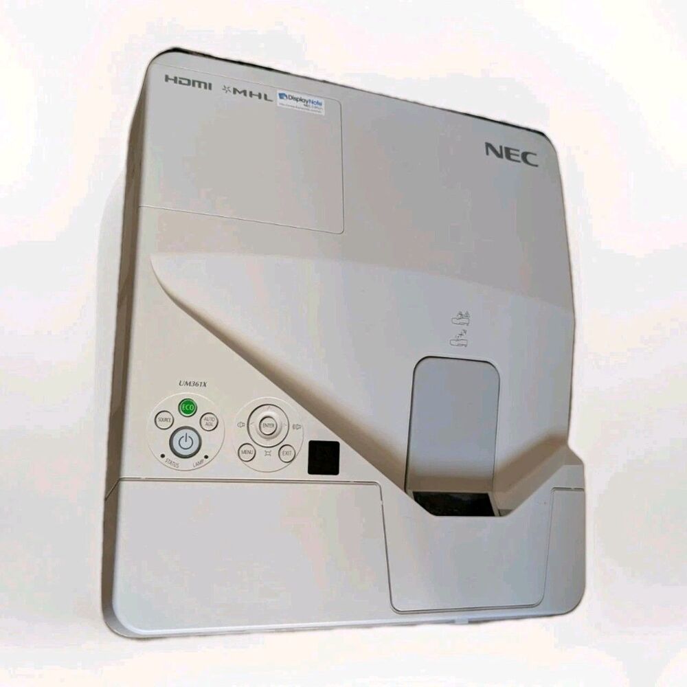NEC UM361X Projector 1024 x 768 XGA 3,600 Lumens 3LCD Projector NP-UM361X